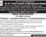 MBA College faculty job