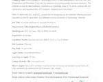 Peri Faculty Job