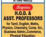 Faculty Plus Chennai- Vidya Sagar College