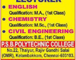 PSB Polytechnic JObs