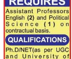 Avadh Girls college jobs