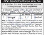 JSPM-Principal Jobs