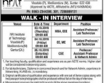 NRI College JObs