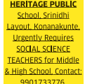 heritage School jobs