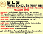 School job BLS
