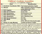 School job CAA