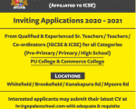 School job Gopalan