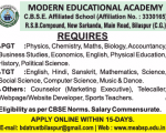 School job Modern Education