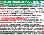 School job Delhi Public