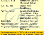 School teacher job vacancy 2