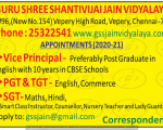 School faculty recruitment 2020 5