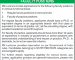 IIM Lucknow