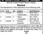 St.xavierD.Ed College