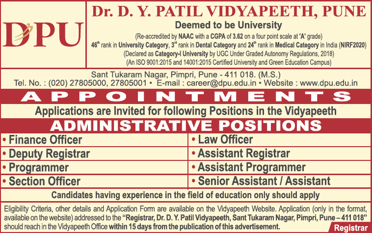 10 DPU NT | FacultyPlus