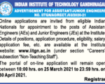 IIM Gandhinagar JE