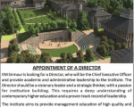 IIM Srimanur Director Job