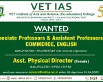 VET IAS Wanted April 2022 ad