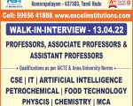 EEC. – Prof. Asso & asst.