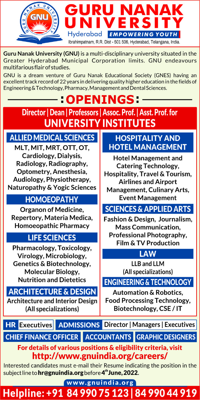Guru Nanak University | FacultyPlus
