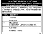 Faculty Recruitment 2023 notification announced by St.Mary's Centenary Degree College, Secunderabad, Telangana - Principal jobs and Faculty Jobs.