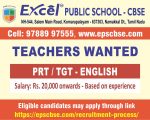 PRT, TGT – Engglish advt. (16.06.230