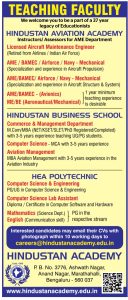 Teaching Faculty Jobs at Hindustan Academy, Bengaluru | FacultyPlus