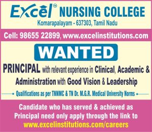Excel Nursing CollegeWanted Principal | FacultyPlus