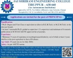 Principal – Jai Shriram