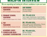 EPS Teaching Wanted