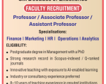 PSG Institute of Management, Coimbatore Wanted Professor/Associate Professor /Assistant Professor