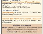Aditya College of Engineering & Technology, Bangalore Wanted Teaching and Non-Teaching Faculty