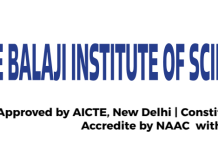 Sree Balaji Institute of Science and Technology, Chennai Wanted Faculty