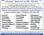 GCS Medical College, Hospital & Research Centre, Ahmedabad Wanted Teaching and Non-Teaching Faculty