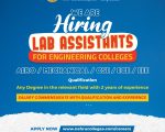 Lab Asst Aero Mech wanted