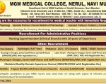 MGM Medical College, Nerul, Navi Mumbai | Teaching & Non-Teaching Faculty