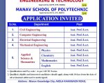 Manav School of Engineering And Technology & Manav School of Polytechnic, Akola | Faculty Recruitment 2025