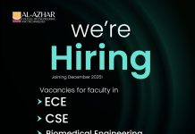 Azhar College of Engineering and Technology, Thodupuzha Wanted Faculty