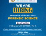 Forensic science job poster
