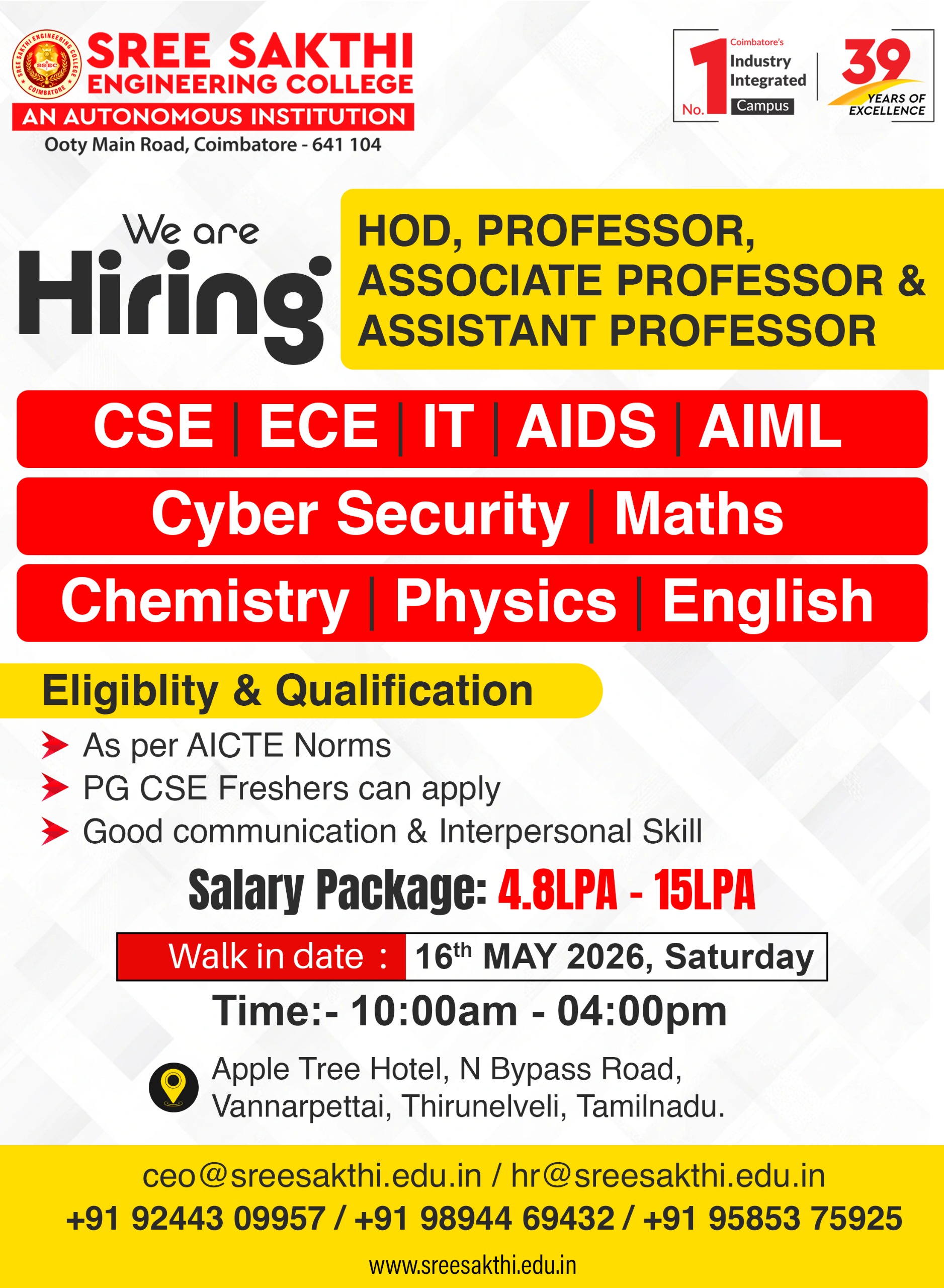 SSEC 2 | FacultyPlus