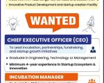 CEO and Incubation Manager Jobs at iStartKIOT MXincubator Foundation, Salem