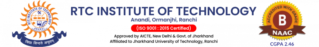Faculty Recruitment 2026 at RTC Institute of Technology, Ranchi ...