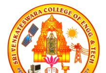 Faculty Openings 2026 at Sri Venkateswara College of Engineering and Technology, Tiruvallur