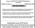 Faculty Recruitment – Dhanekula Institute of Engineering & Technology, Vijayawada