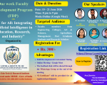 Online Faculty Development Program (FDP) b Loyola Institute of Advanced Multidisciplinary Studies
