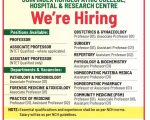 Faculty Recruitment at Index Homoeopathic College Hospital and Research Centre, Indore