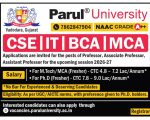 Faculty Recruitment 2026 at Parul University, Vadodara