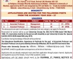 Faculty Recruitment at St. Francis Institute of Management & Research, Mumbai
