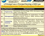Assistant Professor Jobs at Uttaranchal University, Dehradun