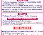 Faculty Recruitment at Vidyavardhaka College of Engineering, Mysuru