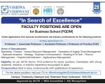 Faculty Recruitment at Vishwa Vishwani Institute, Hyderabad